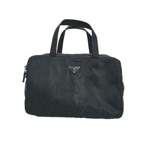 Prada Handbag Nylon Handbag Black